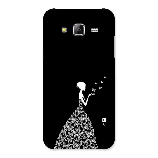 Butterfly Dress Back Case for Samsung Galaxy J5