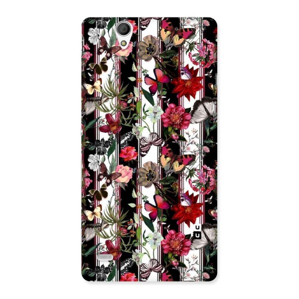 Butterfly Flowers Back Case for Sony Xperia C4