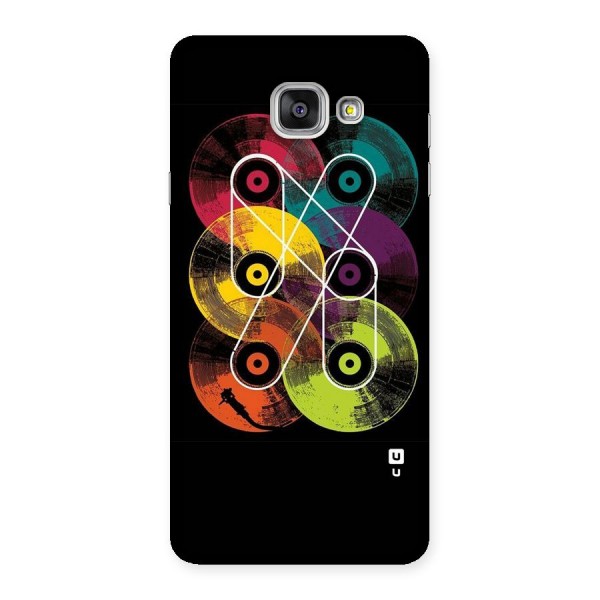 CD Tapes Back Case for Galaxy A7 2016