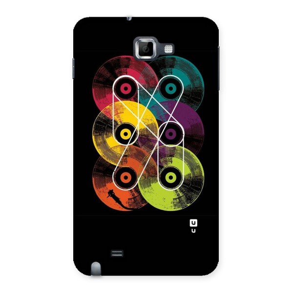 CD Tapes Back Case for Galaxy Note