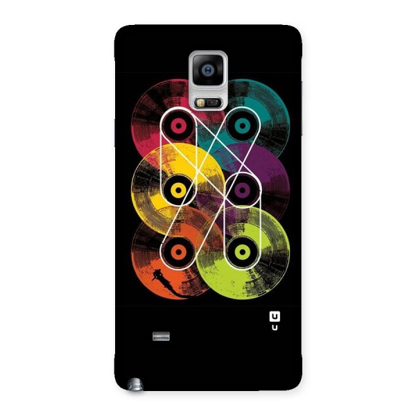 CD Tapes Back Case for Galaxy Note 4