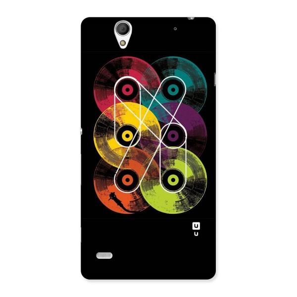 CD Tapes Back Case for Sony Xperia C4