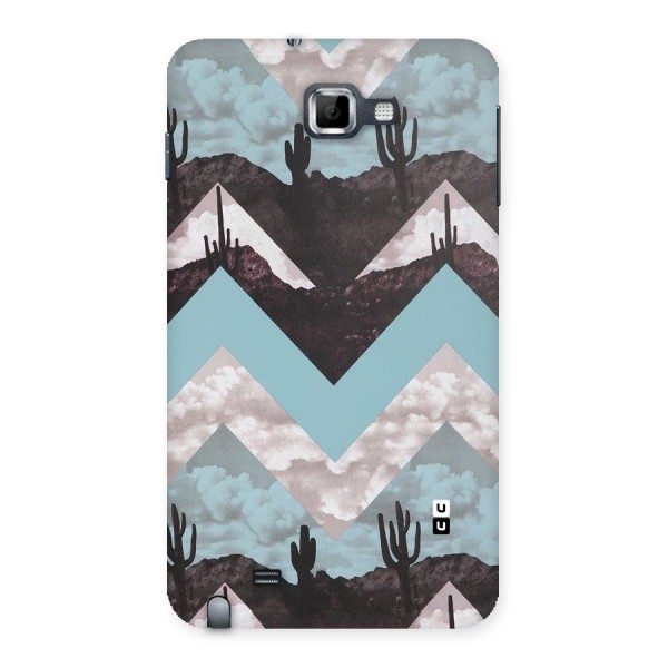 Cacutus Zig Zag Pattern Back Case for Galaxy Note