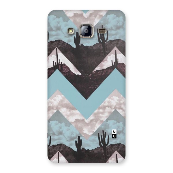 Cacutus Zig Zag Pattern Back Case for Galaxy On5