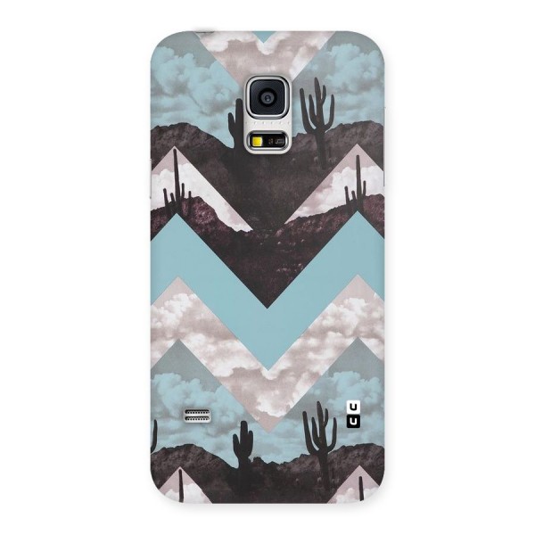 Cacutus Zig Zag Pattern Back Case for Galaxy S5 Mini