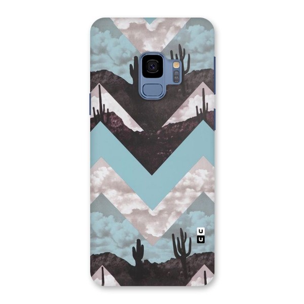 Cacutus Zig Zag Pattern Back Case for Galaxy S9