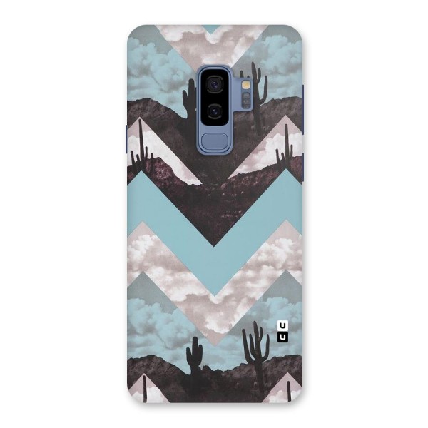 Cacutus Zig Zag Pattern Back Case for Galaxy S9 Plus