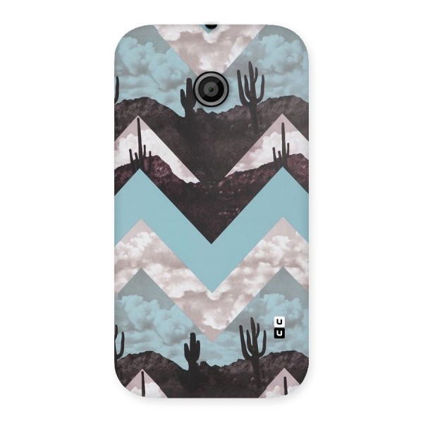 Cacutus Zig Zag Pattern Back Case for Moto E