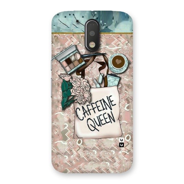 Caffeine Queen Back Case for Motorola Moto G4