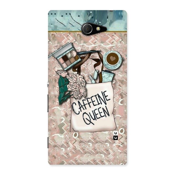 Caffeine Queen Back Case for Sony Xperia M2