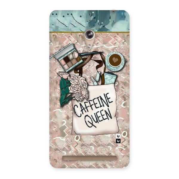 Caffeine Queen Back Case for Zenfone 6