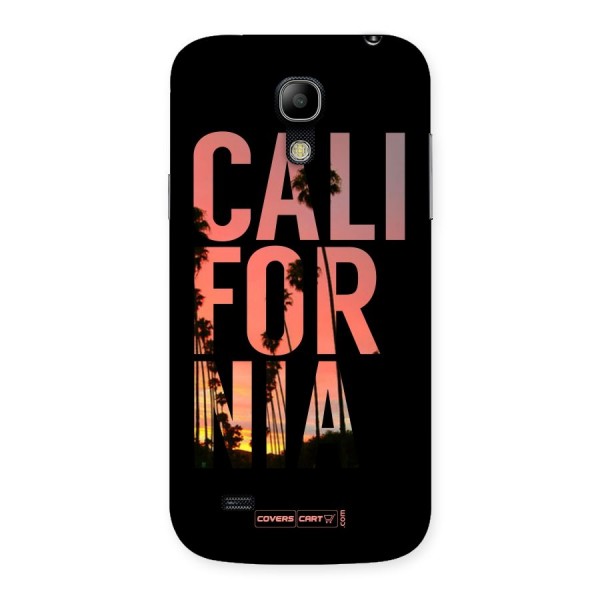 California Back Case for Galaxy S4 Mini