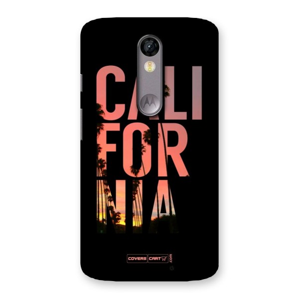 California Back Case for Moto X Force