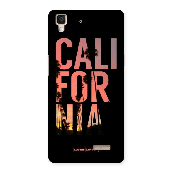 California Back Case for Oppo R7