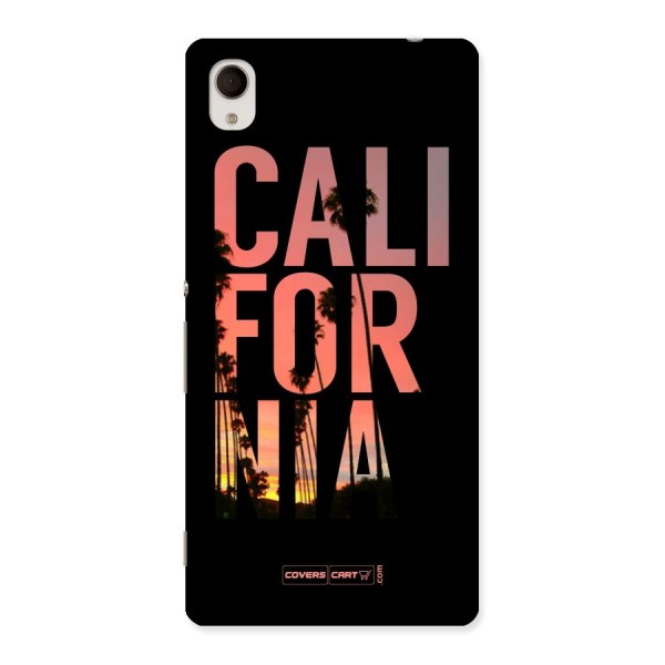 California Back Case for Sony Xperia M4