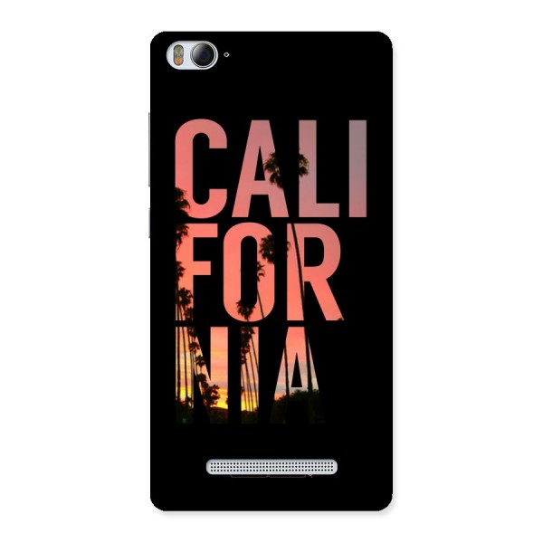 California Back Case for Xiaomi Mi4i