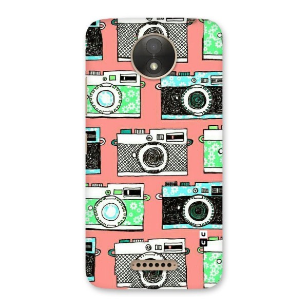 Cam Art Loving Back Case for Moto C Plus