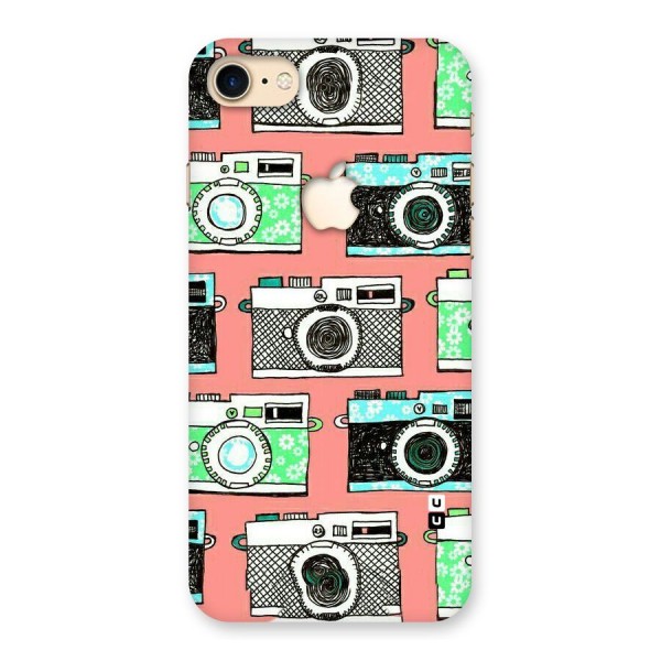 Cam Art Loving Back Case for iPhone 7 Apple Cut