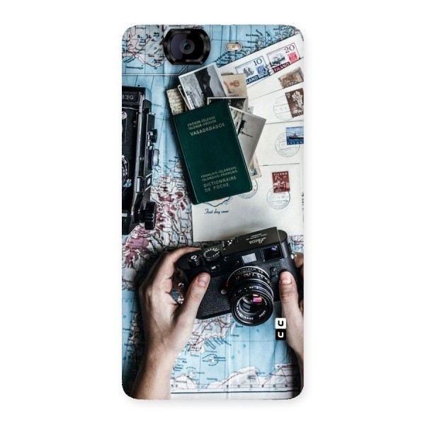 Camera and Postcards Back Case for Canvas Knight A350