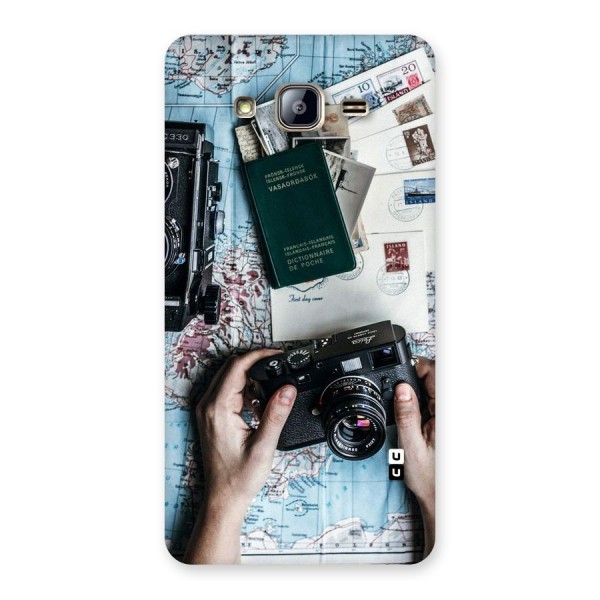 Camera and Postcards Back Case for Galaxy On5