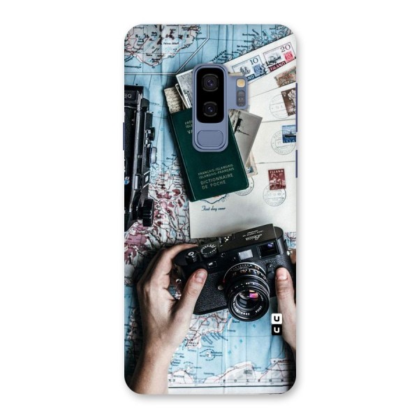 Camera and Postcards Back Case for Galaxy S9 Plus