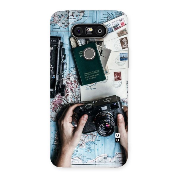 Camera and Postcards Back Case for LG G5