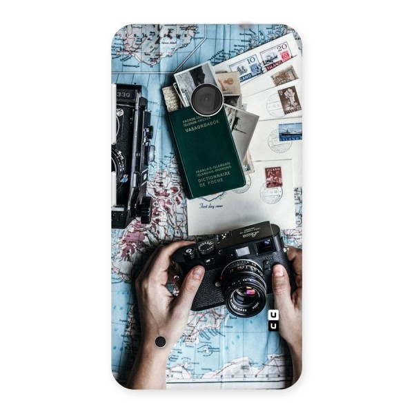 Camera and Postcards Back Case for Lumia 530