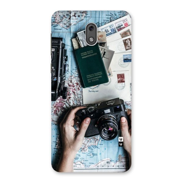 Camera and Postcards Back Case for Nokia 2