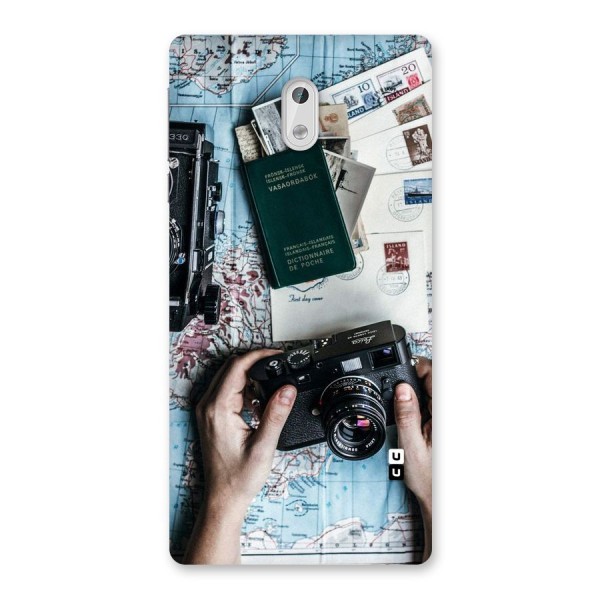 Camera and Postcards Back Case for Nokia 3