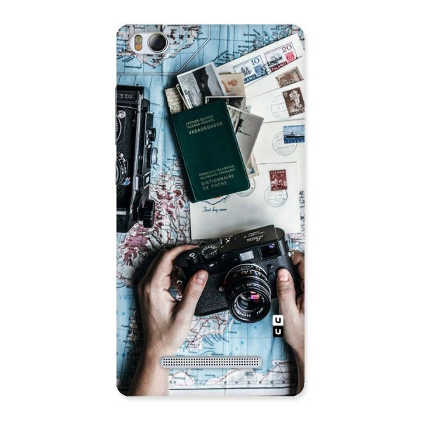 Camera and Postcards Back Case for Xiaomi Mi4i