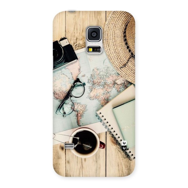 Camera Notebook Back Case for Galaxy S5 Mini