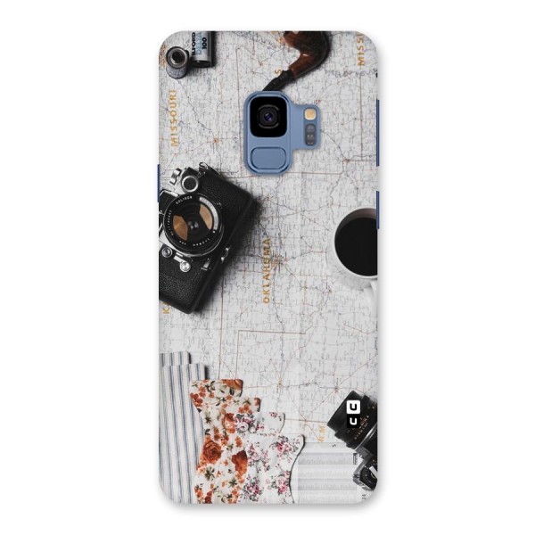 Camera Smoky Pipe Back Case for Galaxy S9