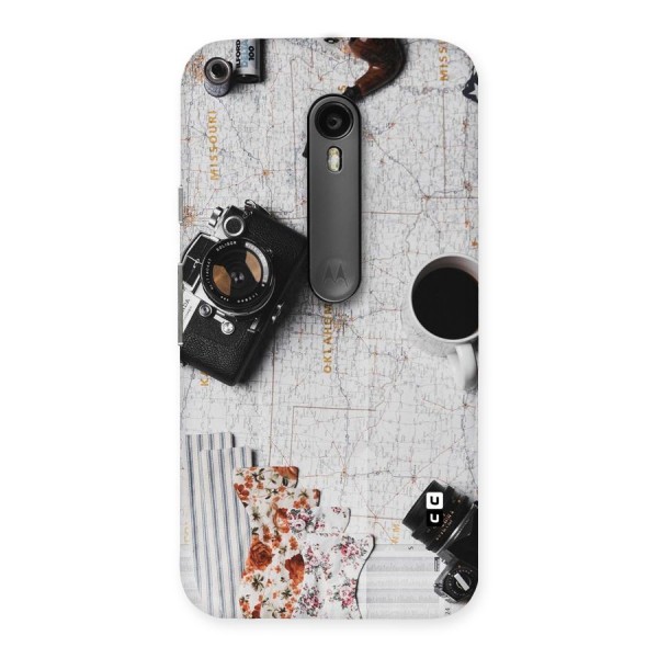 Camera Smoky Pipe Back Case for Moto G3