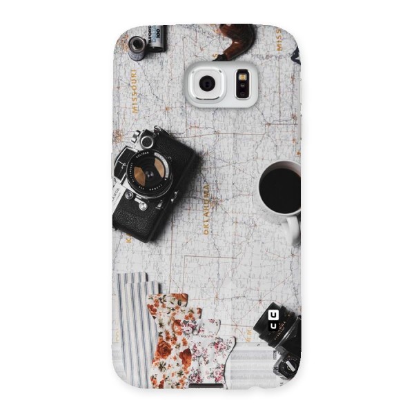 Camera Smoky Pipe Back Case for Samsung Galaxy S6