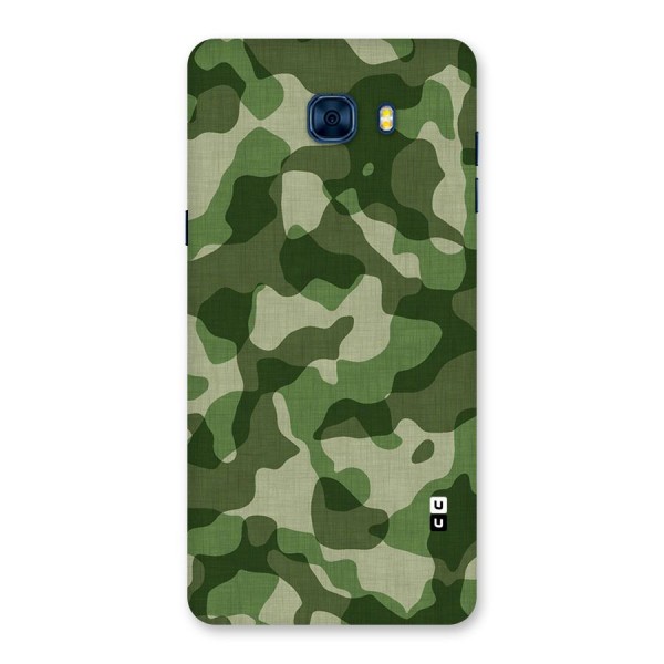 Camouflage Pattern Art Back Case for Galaxy C7 Pro