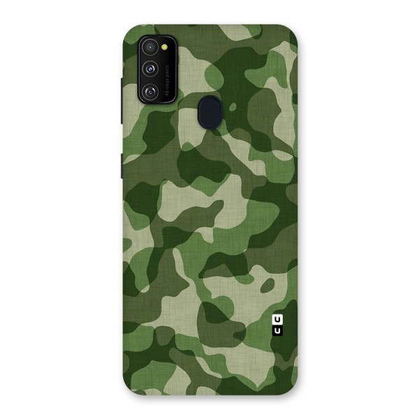 Camouflage Pattern Art Back Case for Galaxy M30s