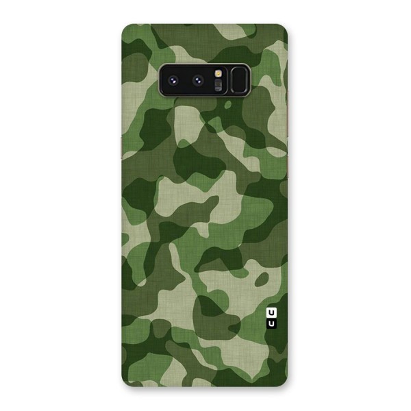 Camouflage Pattern Art Back Case for Galaxy Note 8