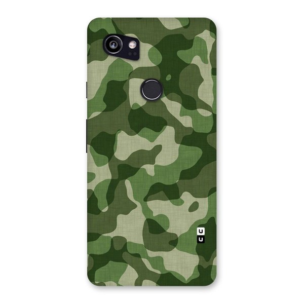 Camouflage Pattern Art Back Case for Google Pixel 2 XL