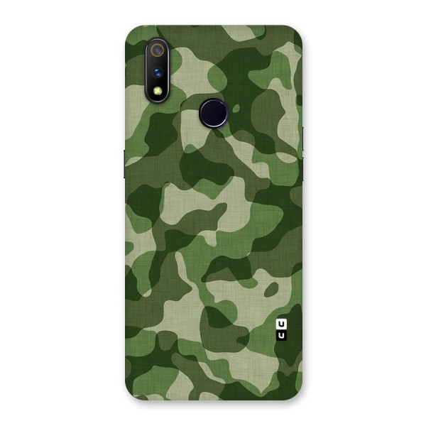 Camouflage Pattern Art Back Case for Realme 3 Pro