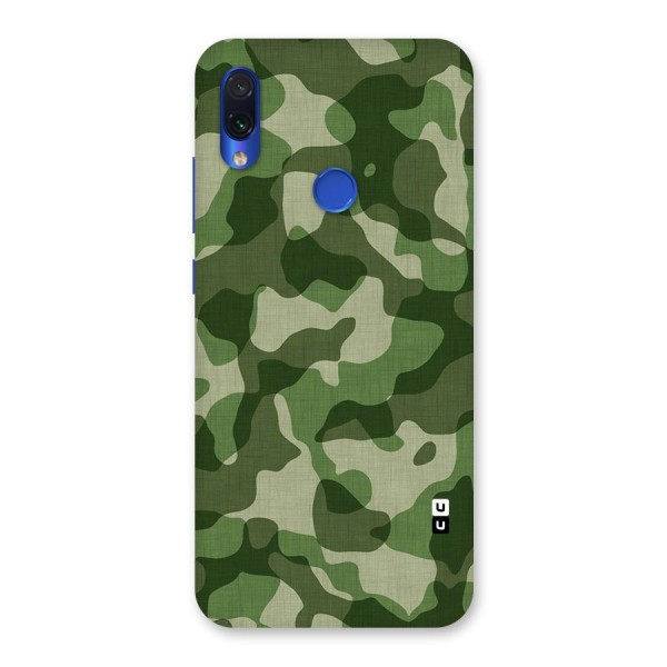 Camouflage Pattern Art Back Case for Redmi Note 7