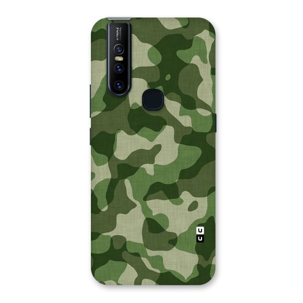 Camouflage Pattern Art Back Case for Vivo V15