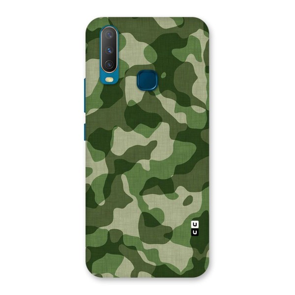 Camouflage Pattern Art Back Case for Vivo Y17