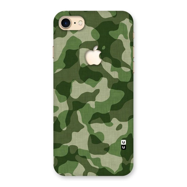 Camouflage Pattern Art Back Case for iPhone 7 Apple Cut