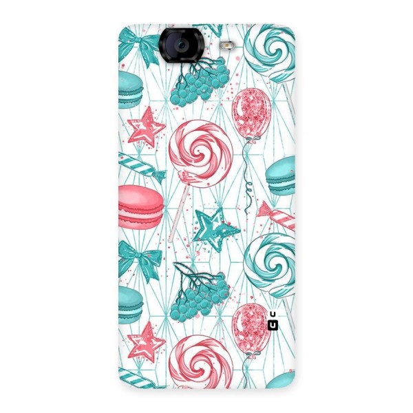 Candies And Macroons Back Case for Canvas Knight A350