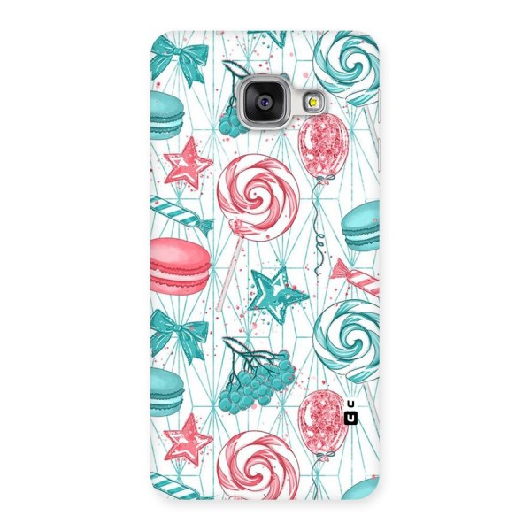 Candies And Macroons Back Case for Galaxy A3 2016