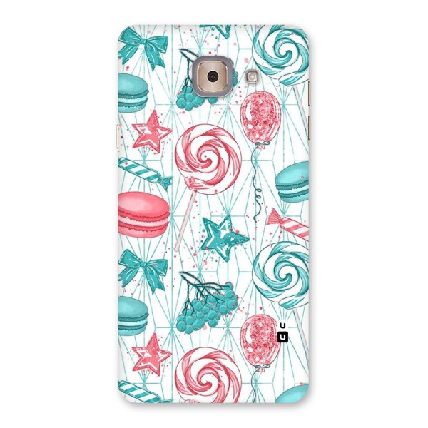 Candies And Macroons Back Case for Galaxy J7 Max