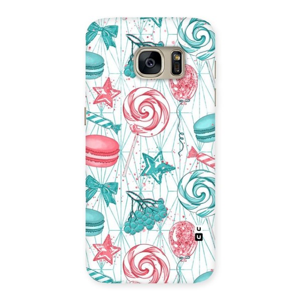 Candies And Macroons Back Case for Galaxy S7