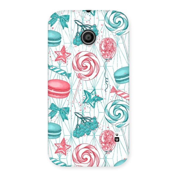 Candies And Macroons Back Case for Moto E