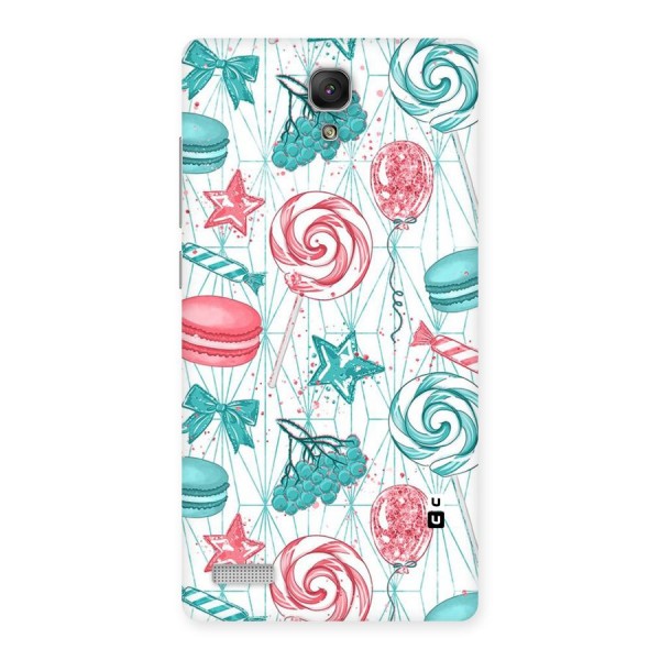 Candies And Macroons Back Case for Redmi Note