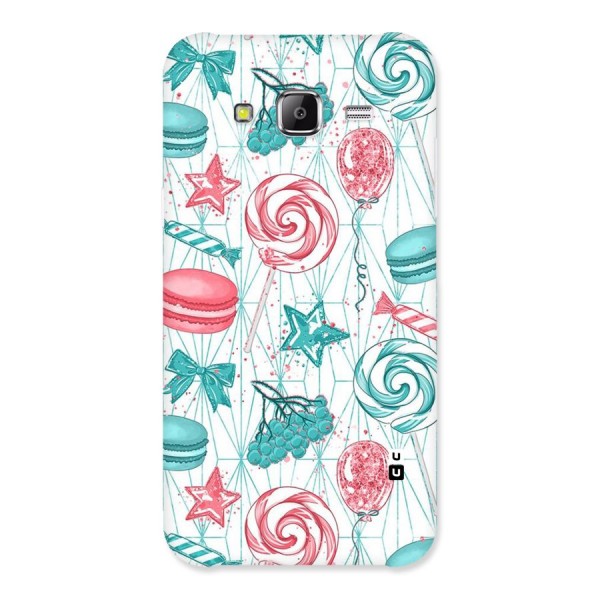 Candies And Macroons Back Case for Samsung Galaxy J5